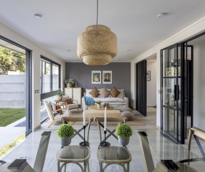 Comedor y living Townhouse Constancio Vigil 500